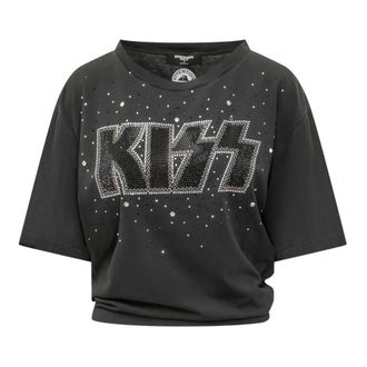 Dsquared2 Mujer, Camisetas, Negro, Talla: M