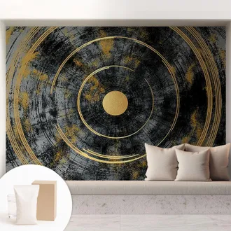 Tulup Carta Da Parati Non Tessuto - Con Colla Gratuita - Con Motivi Moderni - Design Elegante Per Pareti Dinamica Cosmica 208x146 Cm