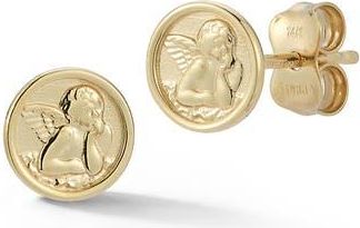 Ember Fine Jewelry 14K Gold Cherub Stud Earrings at Nordstrom Rack