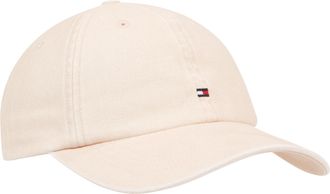 Tommy Hilfiger Mens Cotton 85 Logo Adjustable Baseball Cap, Pink Bloom, One Size