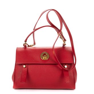 Saint Laurent Pre-owned Womens Small Muse Two Shoulder Bag - Red - One Size