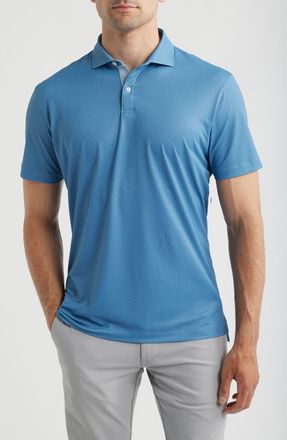 Johnnie-O The O PREP-FORMANCE Polo in Carbon Fiber at Nordstrom, Size Xx-Large