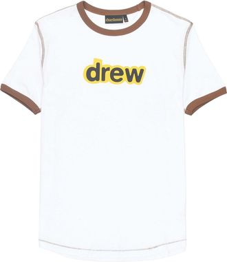 Drew House Secret Ringer T-shirt Brown DR-SS22-391