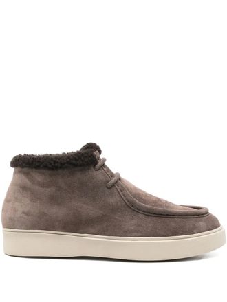Officine Creative suede desert boots - Grey