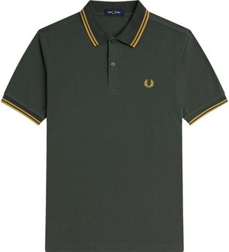 Fred Perry M3600 Polo - Heren - Polos - Groen - M - Katoen - Tops