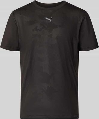 Puma T-Shirt mit Label-Detail Modell CLOUDSPUN in Black, Gr&ouml;&szlig;e XL