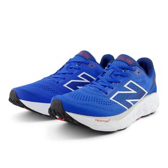 New Balance Mens Fresh Foam X 880 V14 Running Shoe, Blue Oasis/Atlantic Blue/True Red, 12 UK