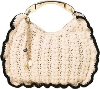 Twinset Croissant Bag - Dames - Handtassen - Zwart - ONE Size - Tassen