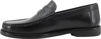 Geox Recanati Moccasin - Heren - Loafers - Zwart - 44 EU - Leer - Schoenen