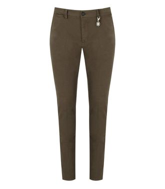 Manuel Ritz Military Green Slim Fit Pants