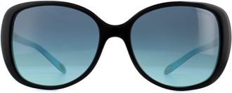 Tiffany & Co. Square Black Blue Blue Gradient TF 4121B Sunglasses