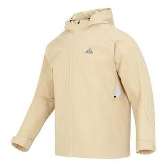 adidas Tech MH Woven Jacket Beige HY5834