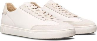 Clae Deane Sneaker in Triple Off White Leather at Nordstrom, Size 11.5