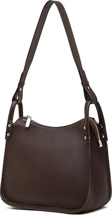 Generic Bucket Shoulder Bags For Women Crossbody Purse Tote Office Ladies Handbags(Coffee)