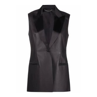 Ferragamo Dames, Jassen, Zwart, Maat: XS