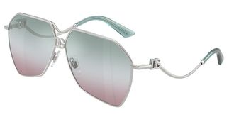 Dolce & Gabbana DG2326 05/EL Womens Sunglasses Silver Size 62