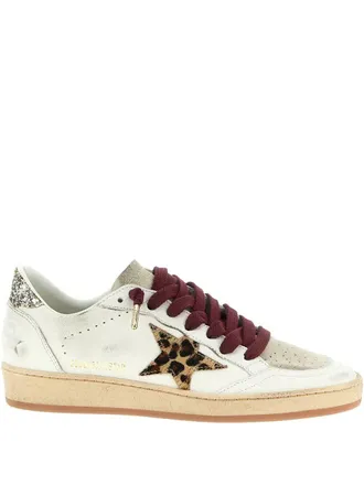 Golden Goose Ballstar Nappa Upper Toe And Spur Suede Tongue Horsy St
