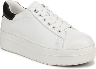 Favorite Daughter Naomi Platform Sneaker in White/Black at Nordstrom, Size 9.5