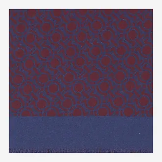 Ferragamo Mens Scarf Bordeaux-Blue Wool Bordeaux/blue Scarfs