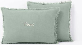 La Redoute Interieurs Op maat gemaakte kussenhoezen van puur linnen Linange