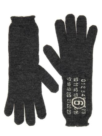 Maison Margiela Wool Gloves.-Donna