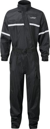 Jdc London Motorcycle Waterproof Rain Suit Over Suit 1PC - SHIELD - Black - XL - Regular Leg (32)