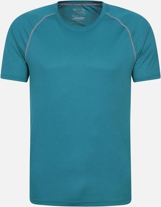 Mountain Warehouse Mens Mountain Warehouse Mens Aero II IsoCool T-Shirt - Blue - Size: 44