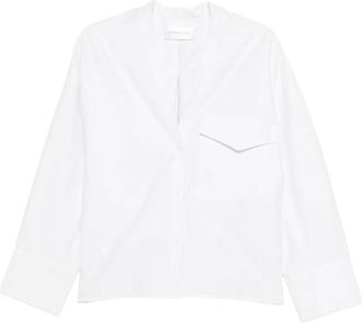 Christian Wijnants Camicia con scollo a V - Bianco