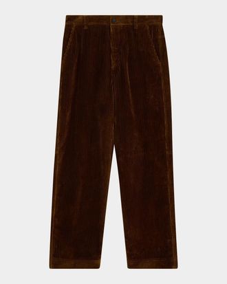Moncler Men & apos;s Corduroy Straight-Leg Trousers