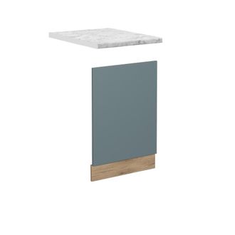 Vicco Panel Frontal R-line, Gris Azulado, 45 Cm, Et M&aacute;rmol