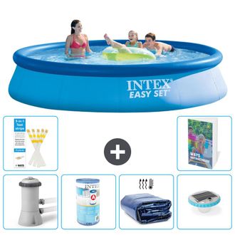 Intex Piscina Easy Set Redonda - 396x84 Cm - 7-piezas S275
