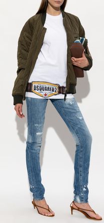 Dsquared2 T-shirt With Logo, Womens, White