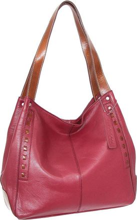 Nino Bossi Alyssa Durable Leather Satchel