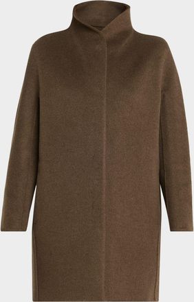 Loro Piana Scotty Single-Breasted Cashmere Coat