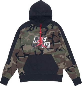 Nike Jordan Air Jordan Jumpman Hoodies Classics Camo Olive green CU2902-222