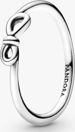 Pandora Infinity Knot Sterling Silver Ring, Size 48