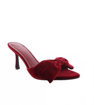Billini Women Xandi Velvet Heel In Cherry