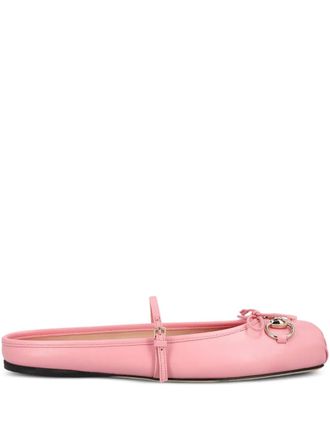Gucci horsebit leather muler - women - Calf Leather/Calf Leather/Calf Leather - 37 - Pink