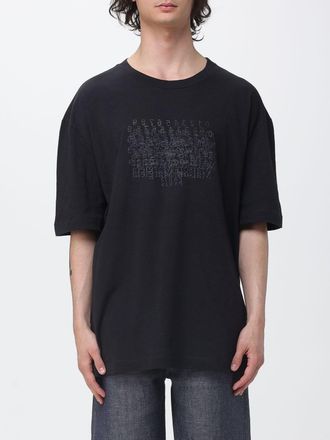 Maison Margiela T-shirt Maison Margiela in cotone con logo ricamato