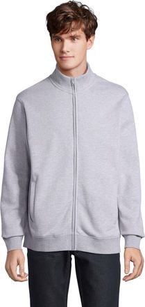 SOLS Cooper Full Zip jas voor volwassenen (Grijze Melange)