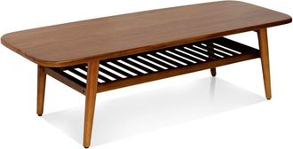 Moycor Mesa de centro de madera marrón anch. 150 cm