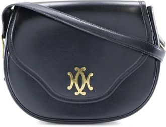 Herm&egrave;s Tweedehands leren schoudertassen - Dames - Vintage Schoudertas - Zwart - ONE Size - Vintage