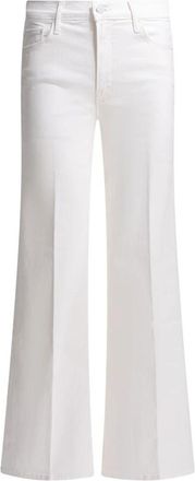 Mother The Twister Sneak - Dames - Loose Fit Jeans - Wit - W29 - Katoen - Jeans