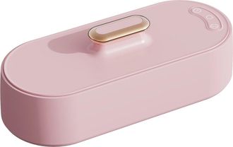 No Brand Caja Limpiadora Ultras&oacute;nica Port&aacute;til (rosa, Usb De 5 V), Limpiador De 2 Temperaturas Para Gafas, Joyas Y Dentaduras Postizas