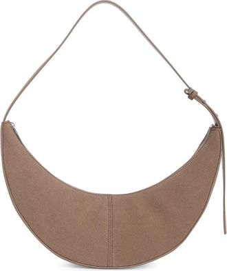 BCBGeneration Skinny Crescent Shoulder Bag in Taupe at Nordstrom Rack