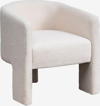 Sklum Pack De 4 Sillas De Comedor Con Reposabrazos Tapizadas Xastru Sklum