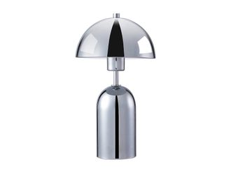 VENTE-UNIQUE.COM L&aacute;mpara de mesa metal plateado