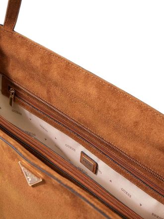 Guess Womens Tote Bag Cognac Polyester - Tote-Bags