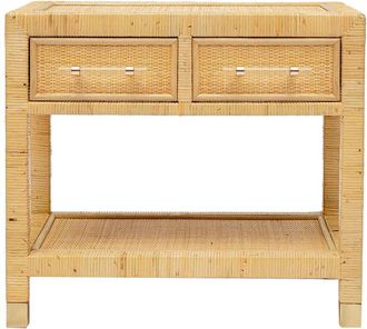 TOV Furniture Tov Furniture Amara Rattan Nightstand