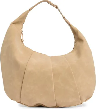 Urban Expression Faux Suede Hobo Bag in Camel at Nordstrom Rack